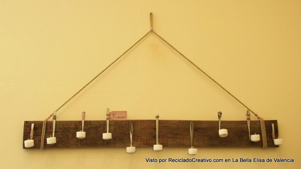 con cubiertos en la bella elisa visto por reciclado creativo