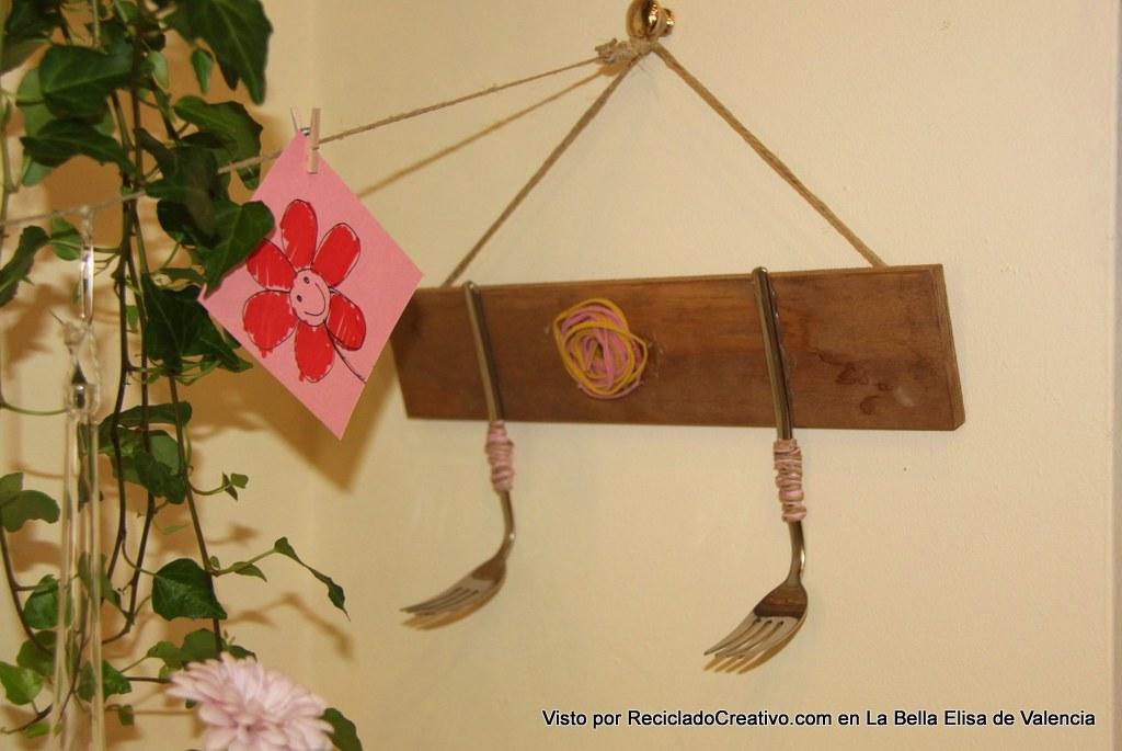 con cubiertos en la bella elisa visto por reciclado creativo