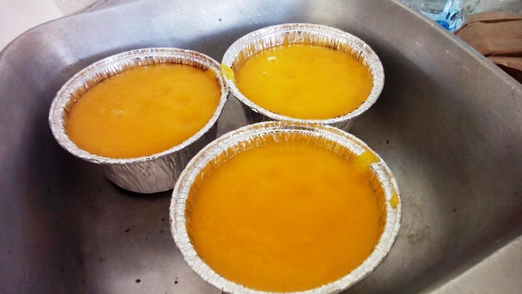 flan de mango