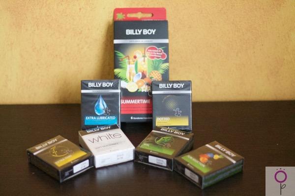 Preservativos Billy Boy.