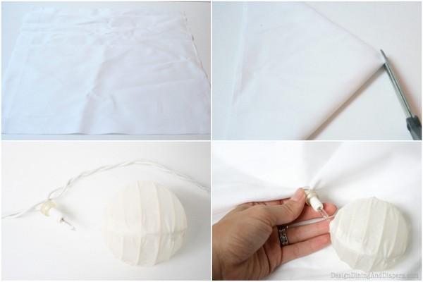 Guirnalda para Halloween - Primeros pasos