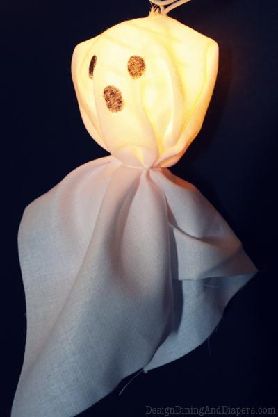 Guirnalda para Halloween - Fantasma encendido