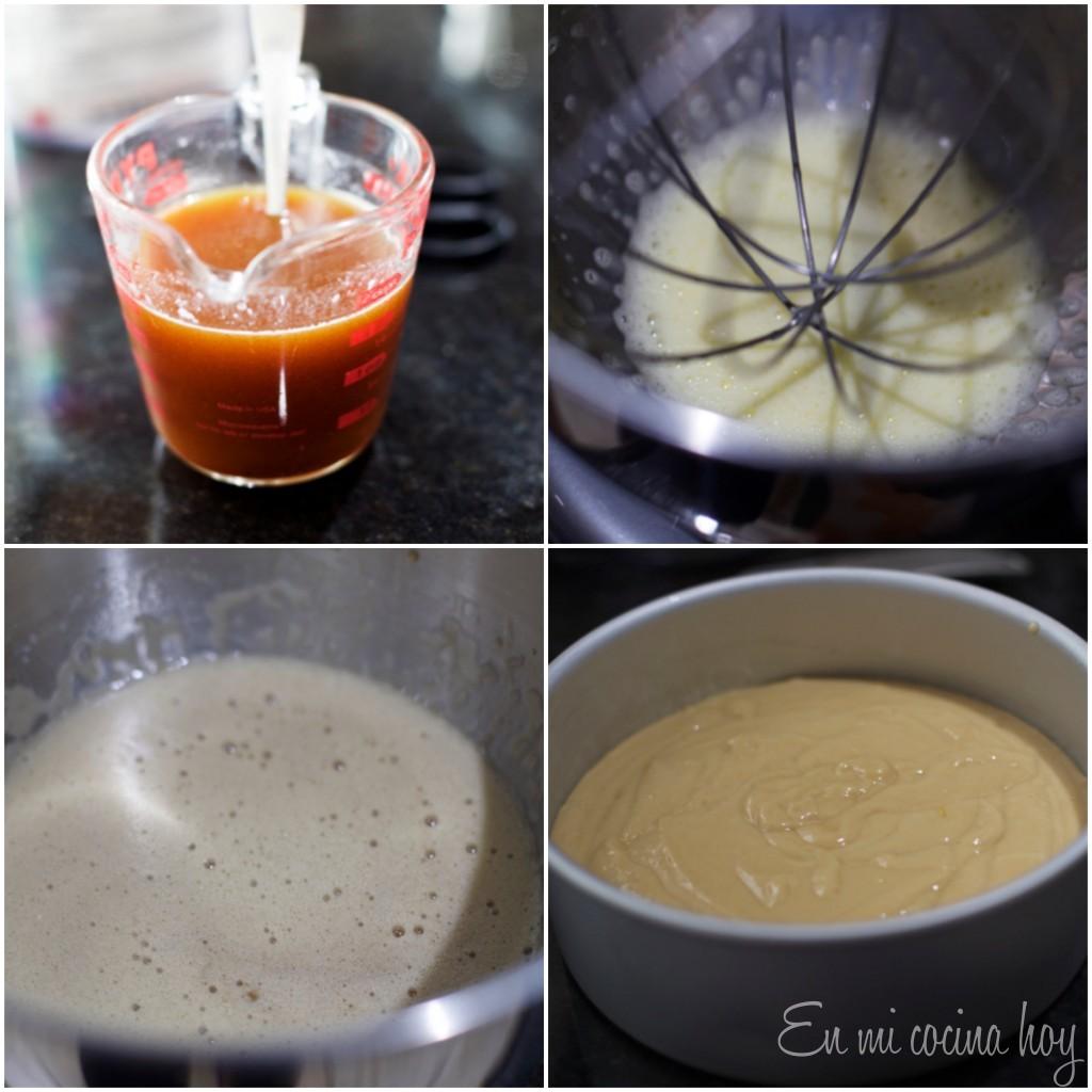 receta de queque de miel de palma