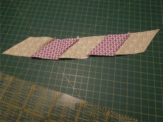 tira completa rombos patchwork