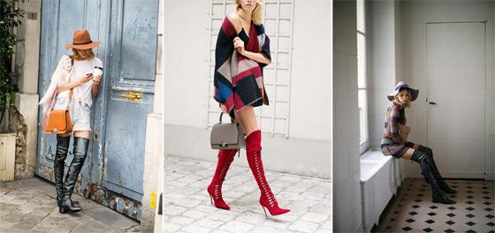 Botas por encima de la rodilla: el calzado mas cool de la temporada