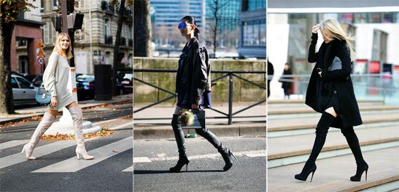 Botas por encima de la rodilla: el calzado mas cool de la temporada