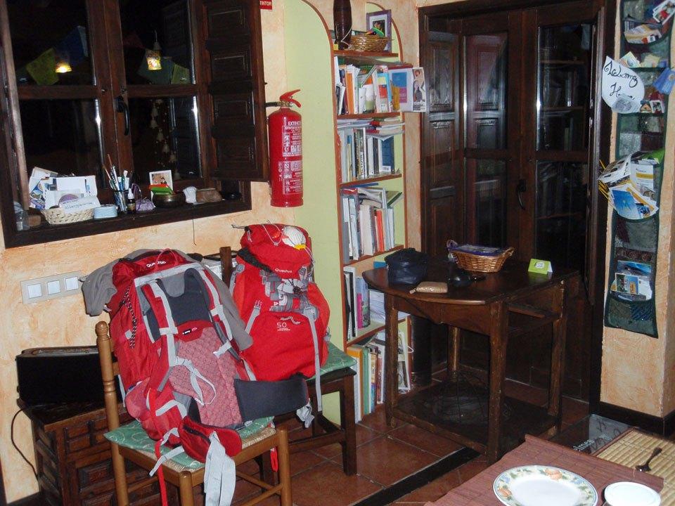 En el albergue verde