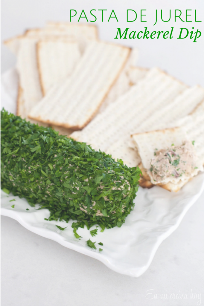 Pasta de Jurel para canapés