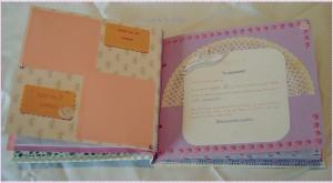 Mini libro scrap bebé 3