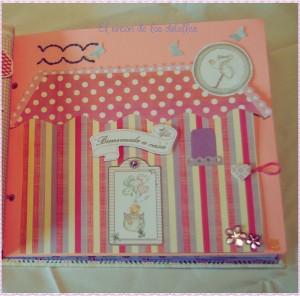 Mini libro scrap bebé 5