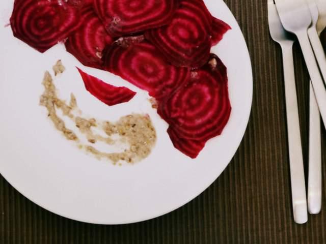 ensalada de remolachas crudas