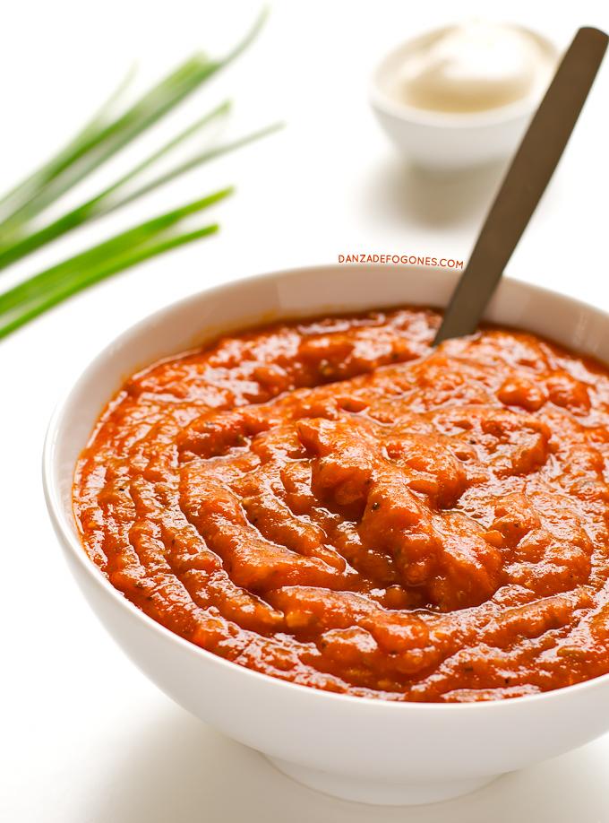 Patata con Chorizo Vegano | danzadefogones.com #receta #vegano #vegana #danzadefogones