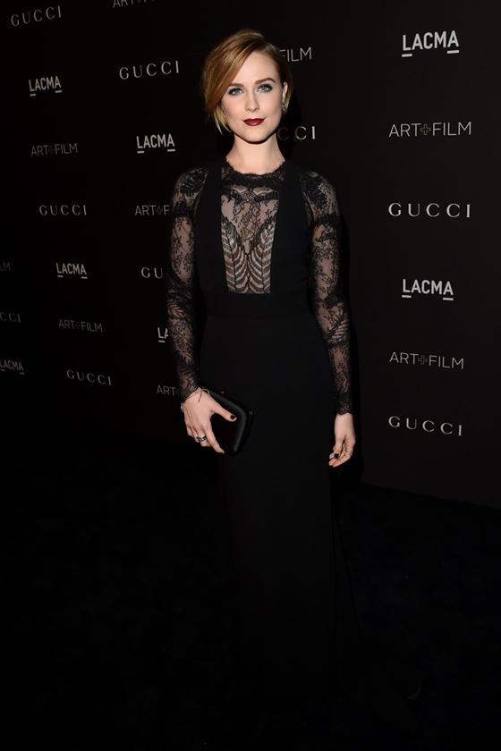 Evan Rachel Wood gala lacma
