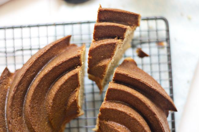 bundt cake al pedro ximenez horizontal Bundt cake al Pedro Ximénez