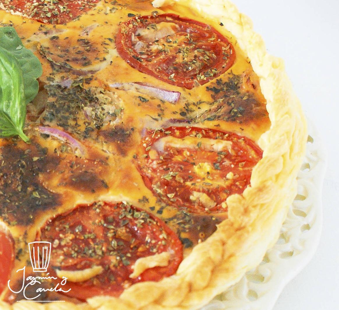 Quiche de Jamón y queso