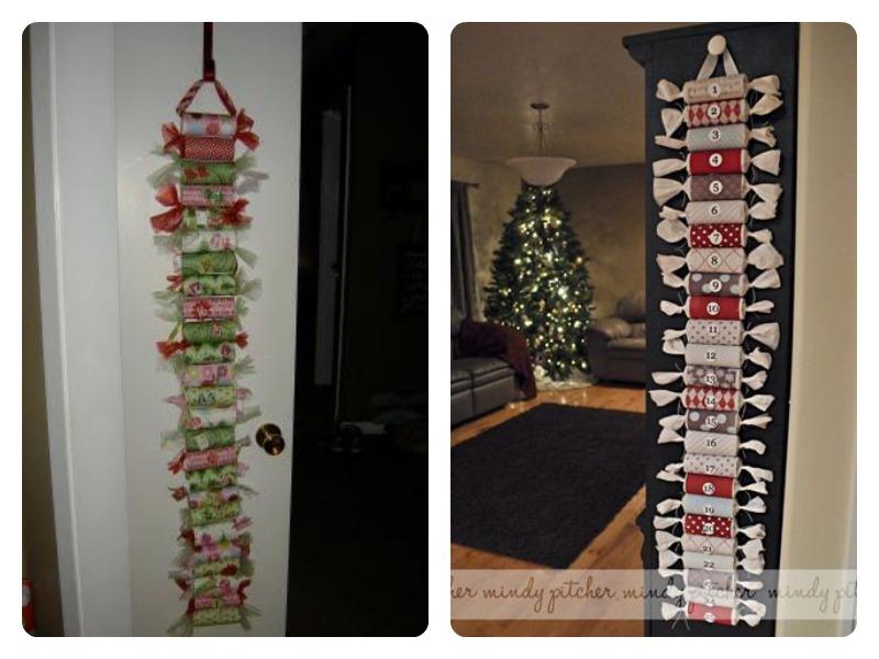 calendario de adviento mural