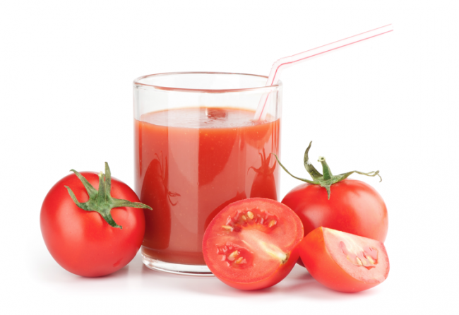 Beneficios del jugo de tomate para adelgazar