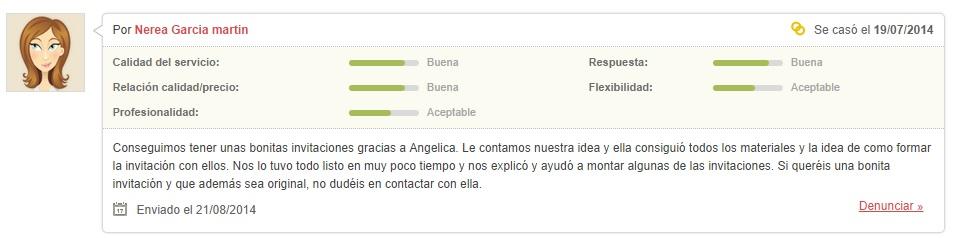 Recomendación Boda.net
