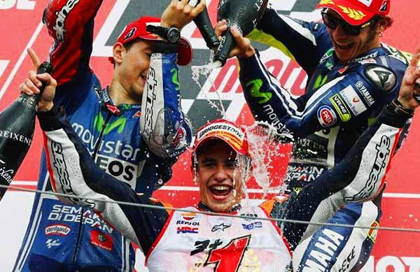Marc Márquez campeón Mundia Moto GP