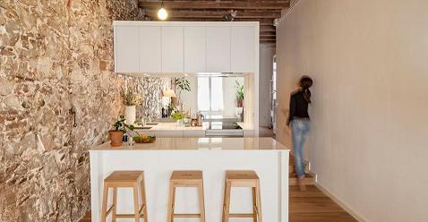 cocina-en-un-loft