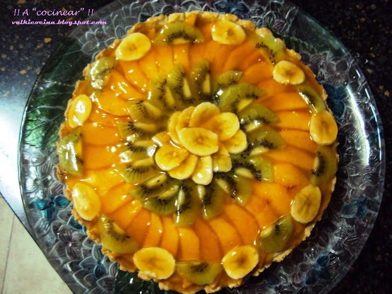 tarta fruta entera Copiar 5 tartas de frutas