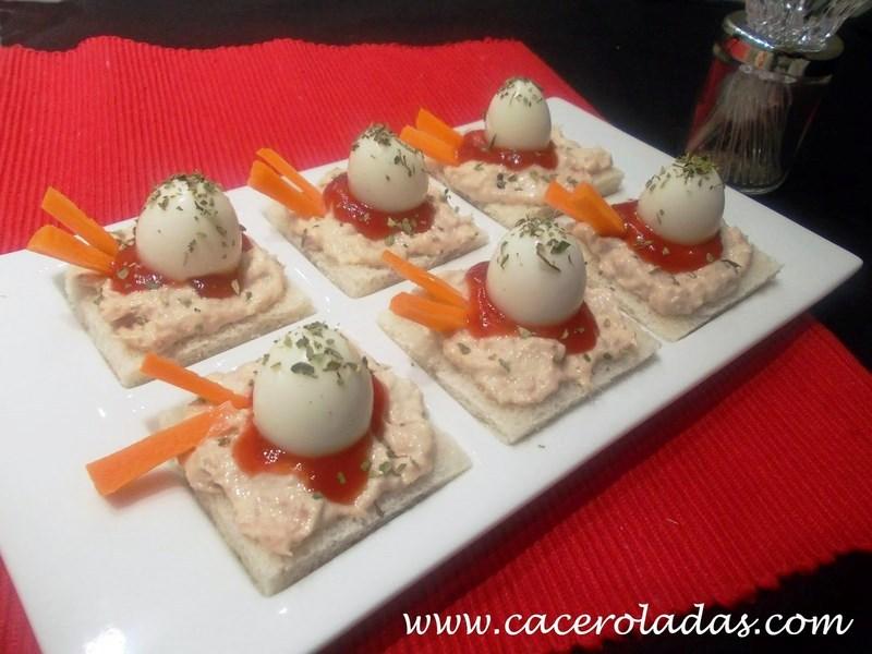 DSCN0994 Tapas y canapés variados