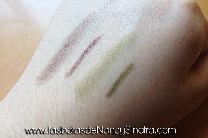 Swatches Essence Hello Autumn Eye Pencil Las botas de Nancy Sinatra