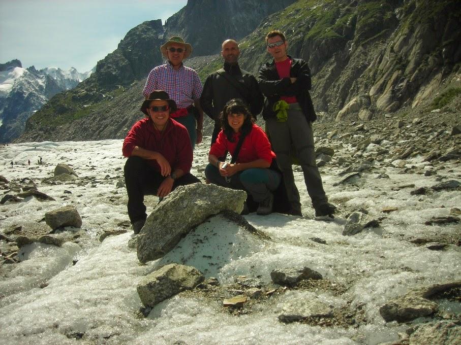El-grupo-en-el-glaciar-La-Glace-de-Mer