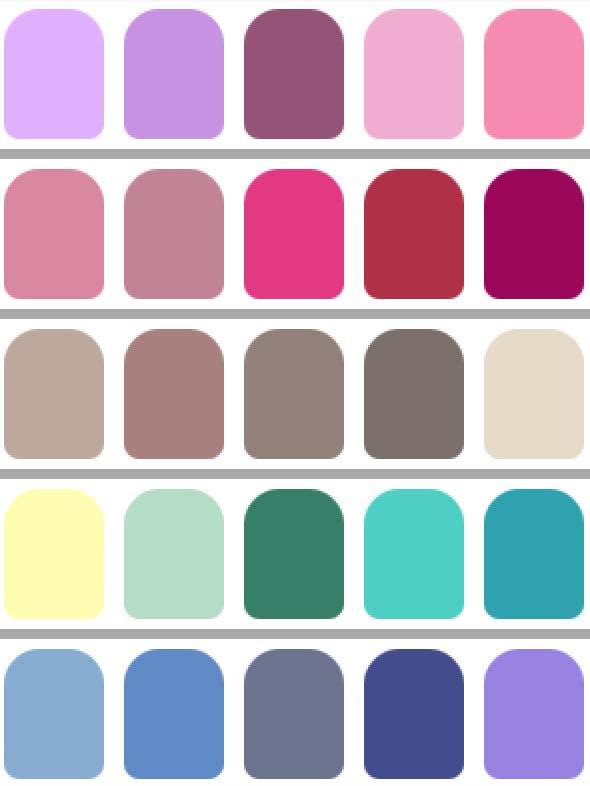 los colores en colorimetria ayudan alas personas a saber que colores les favorecen