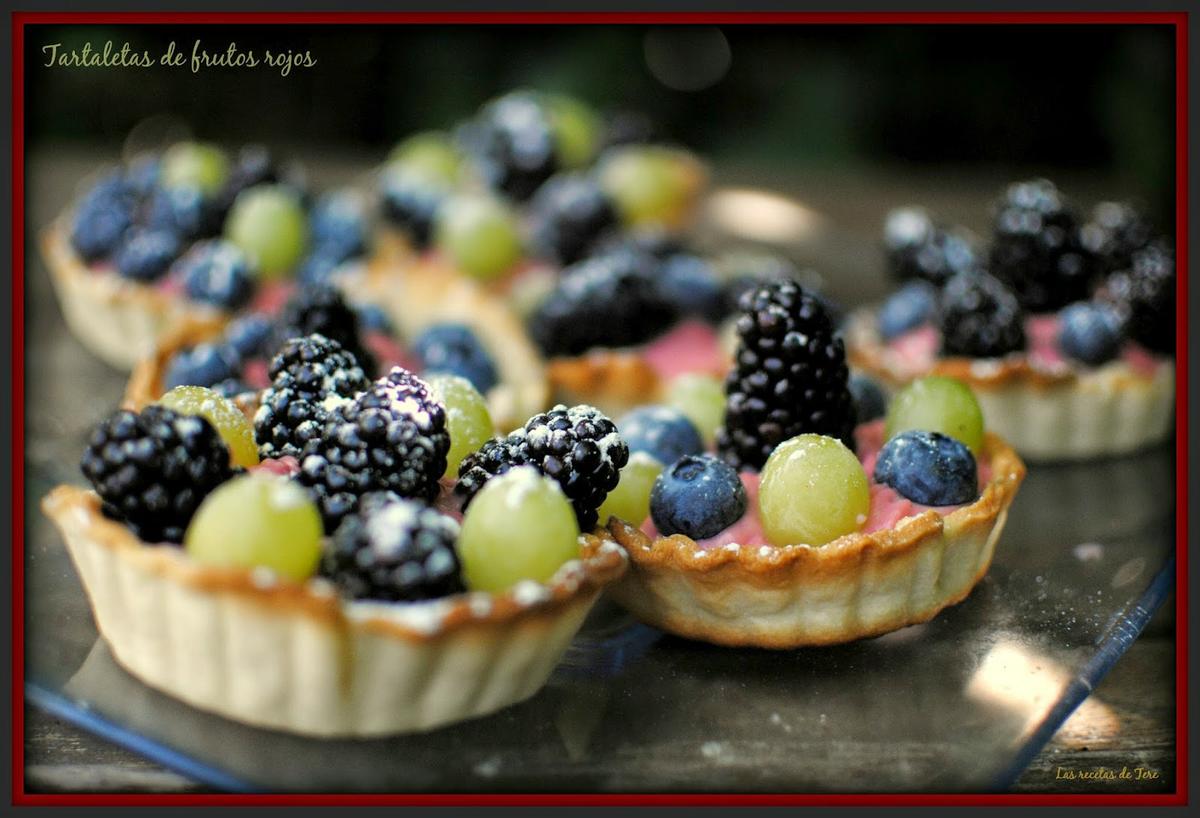 Tartaletas de frutos rojos las recetas de tere 06