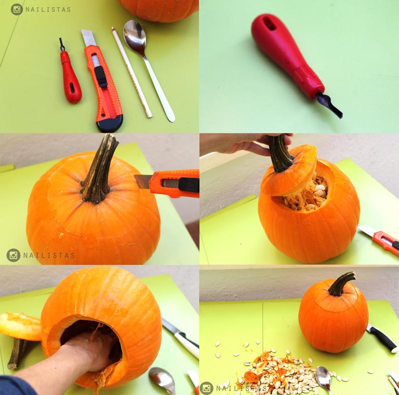 Cómo decorar una calabaza paso a paso