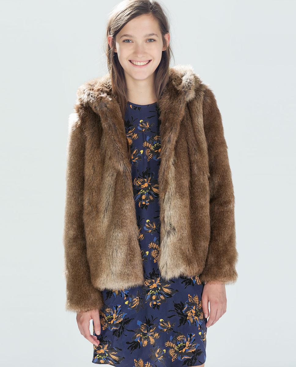 CHAQUETA PELO CAPUCHA