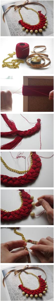 DIY collar hilo