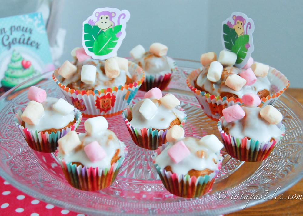 Cupcakes Vegetarianos con nubes