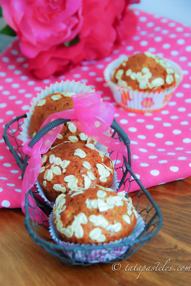 Muffins de Manzanas vegetarianos