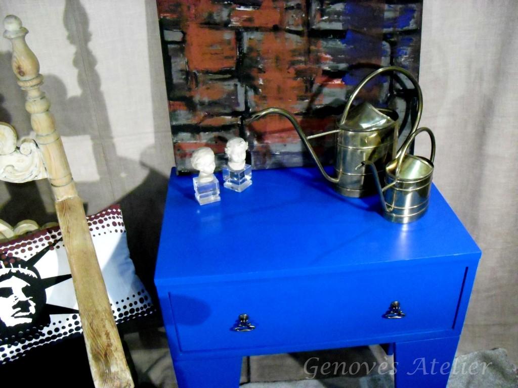 Mesa diseño azul GA