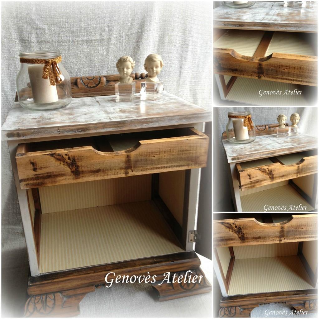 INTERIOR MESITA DE NOCHE RESTAURADA collage