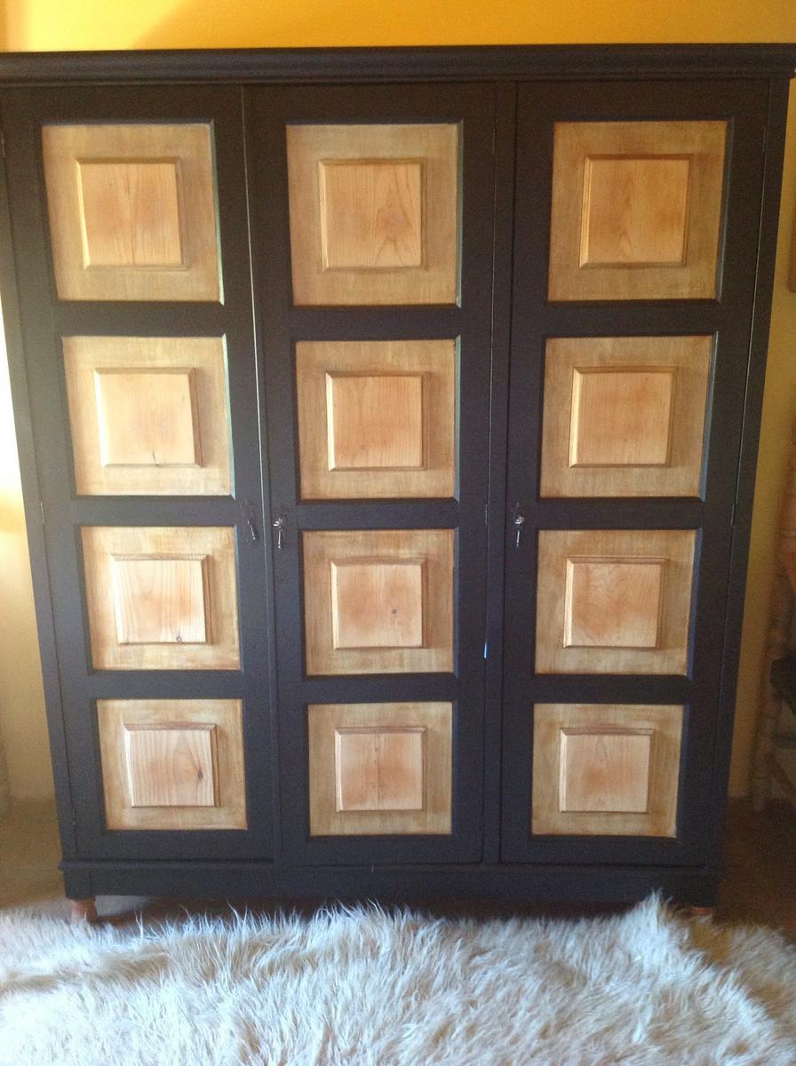 Cómo convertir un armario rustico en un armario estilo industrial