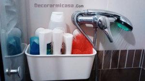 baño, espacio reducido ducha