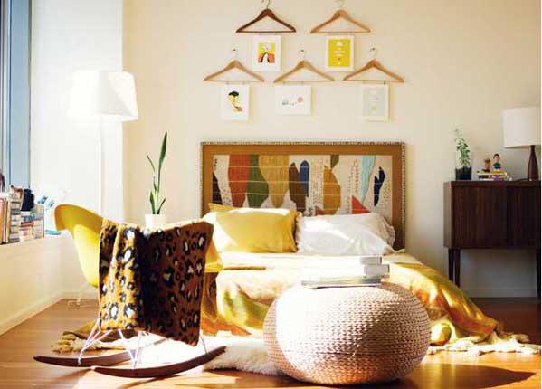 perchas cabezal cama