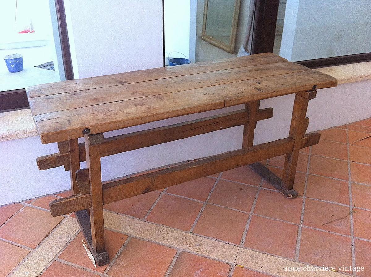 anne charriere vintage, encerado mesa, Ana y Cristina Calderón, Bilbao,