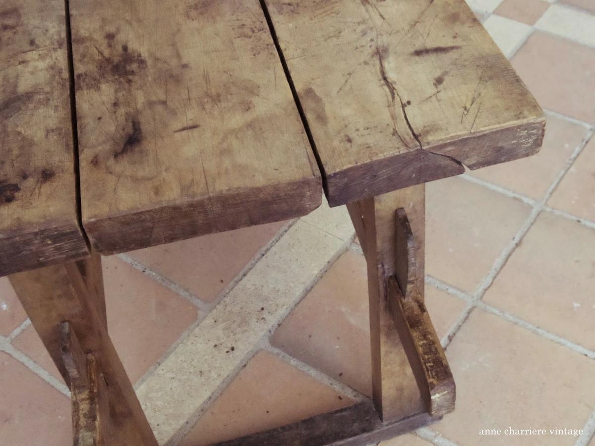 anne charriere vintage, encerado mesa, Ana y Cristina Calderón, Bilbao,