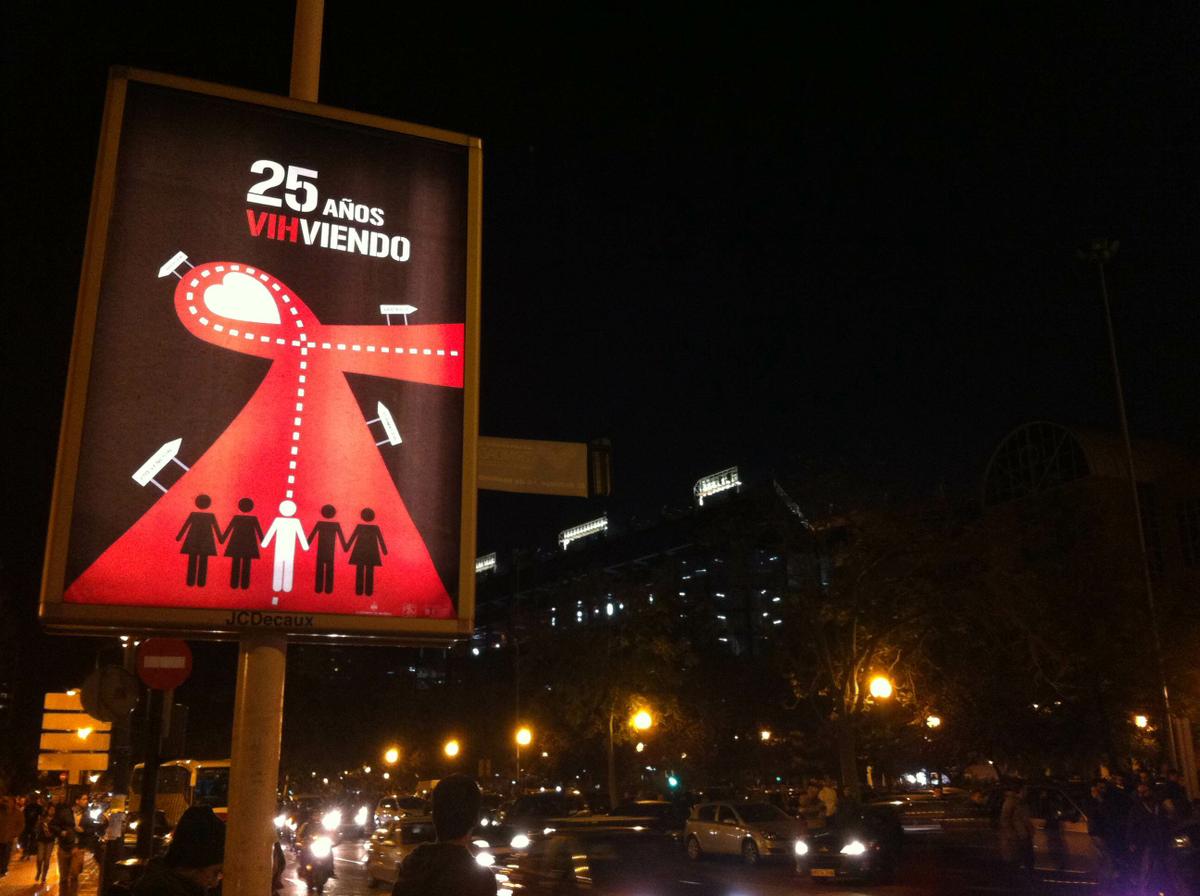 02-cartel aniversario 25 años sontra el sida