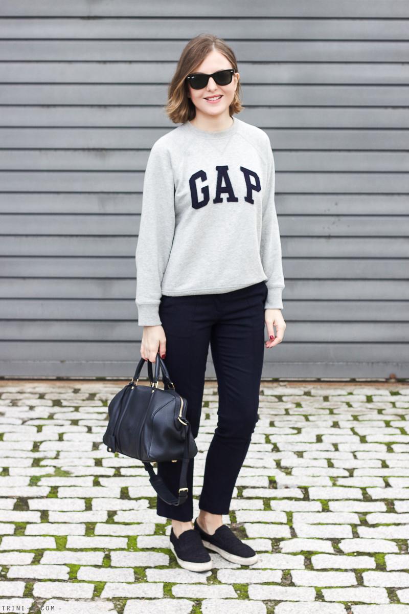 Trini | Claudie Pierlot navy trousers