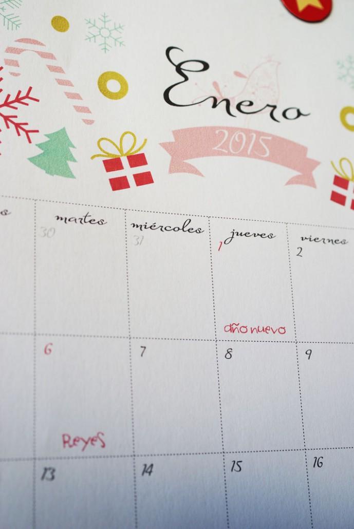 calendario 2015 para imprimir