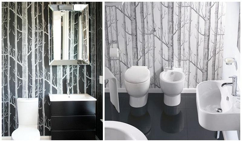 papel de pared para el baño 4