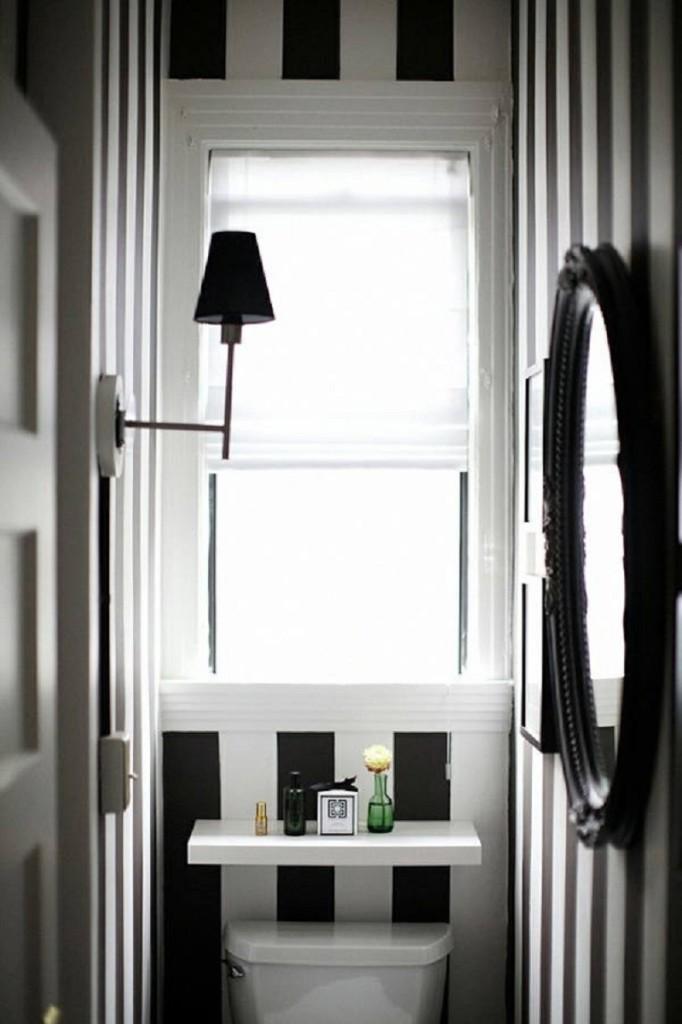 papel pared para baños