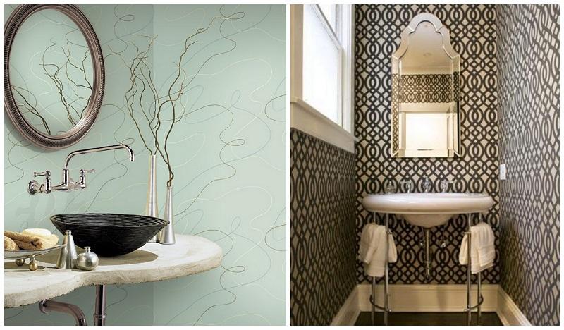 papel de pared para el baño 5