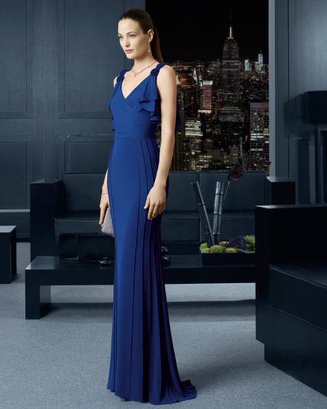 Vestido fiesta Rosa Clará largo 