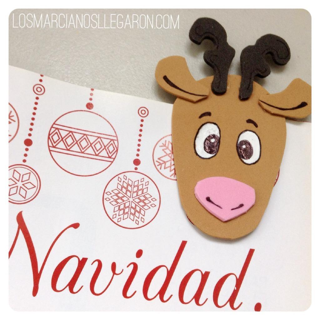 marcalibros navideño